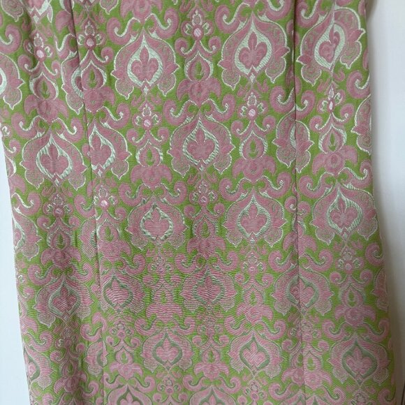 Stunning 60's Brocade Shift Dress - Picture 2 of 3